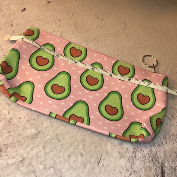 Avocado Heart Make Up Bag, NWOT - Picture 2 of 5